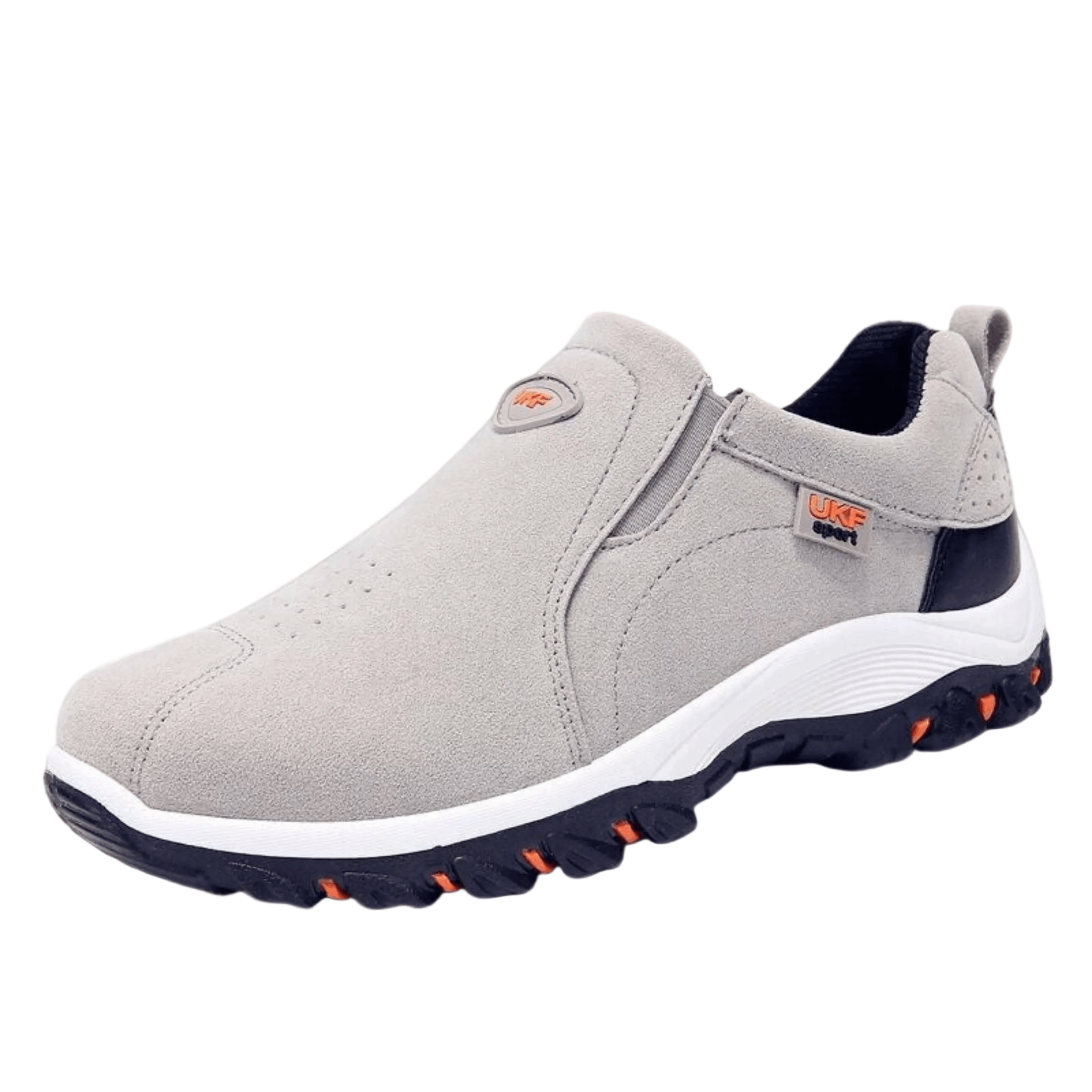 Ridgefield | Men’s Slip On Walking Shoes | Contrast Sole Panel Detail Casual Footwear-Men Shoes-Eltrendio