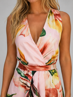 Savannah | Women’s Maxi Dress | Floral Wrap Wedding Guest-Women Dress-Eltrendio