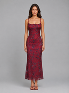 Scarlett | Women’s Maxi Dress | Corset Floral Cocktail-Women Dress-Eltrendio