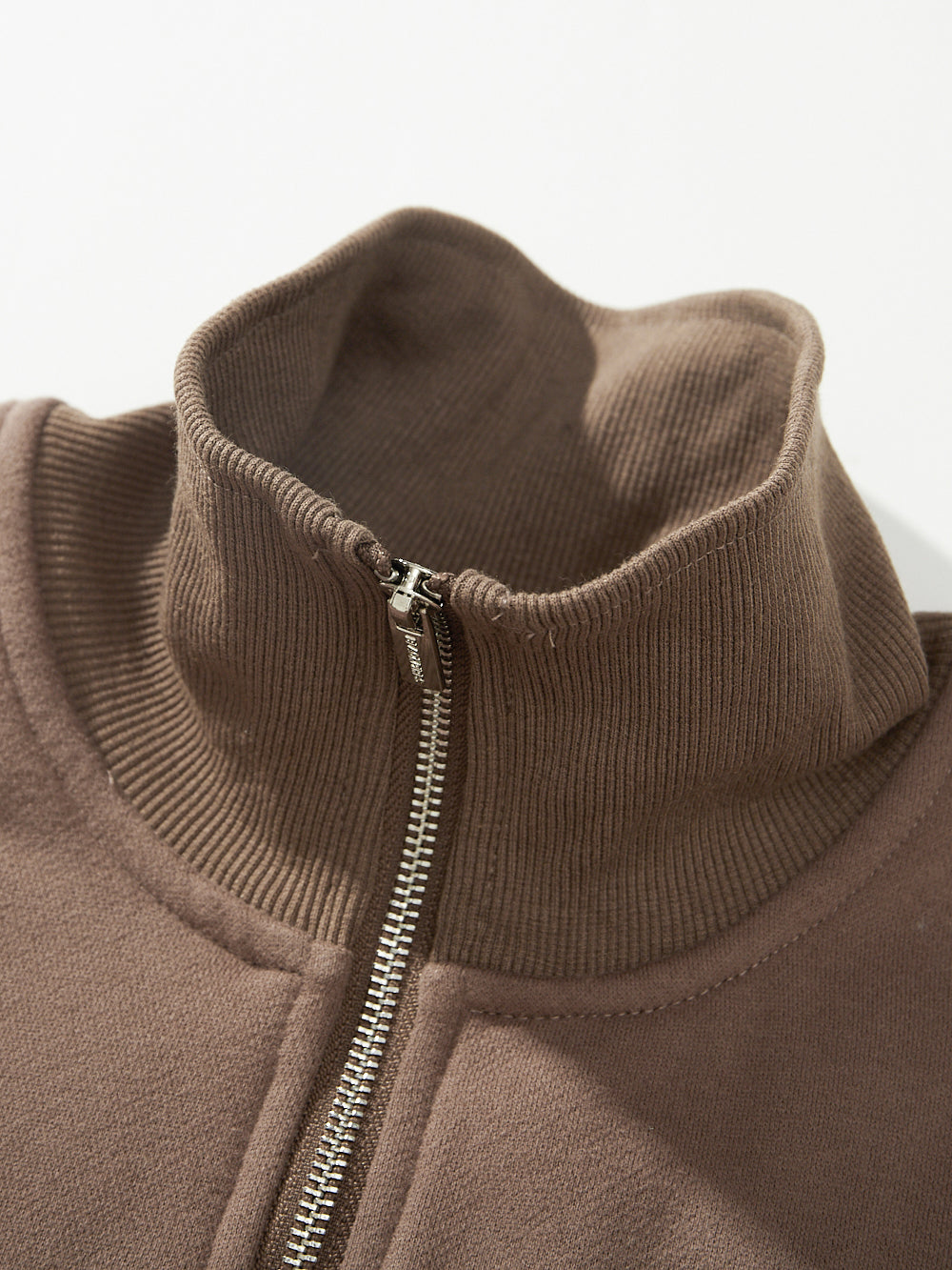 Theo | Unisex Half Zip Sweatshirt | Oversized Retro Collar Style-Eltrendio