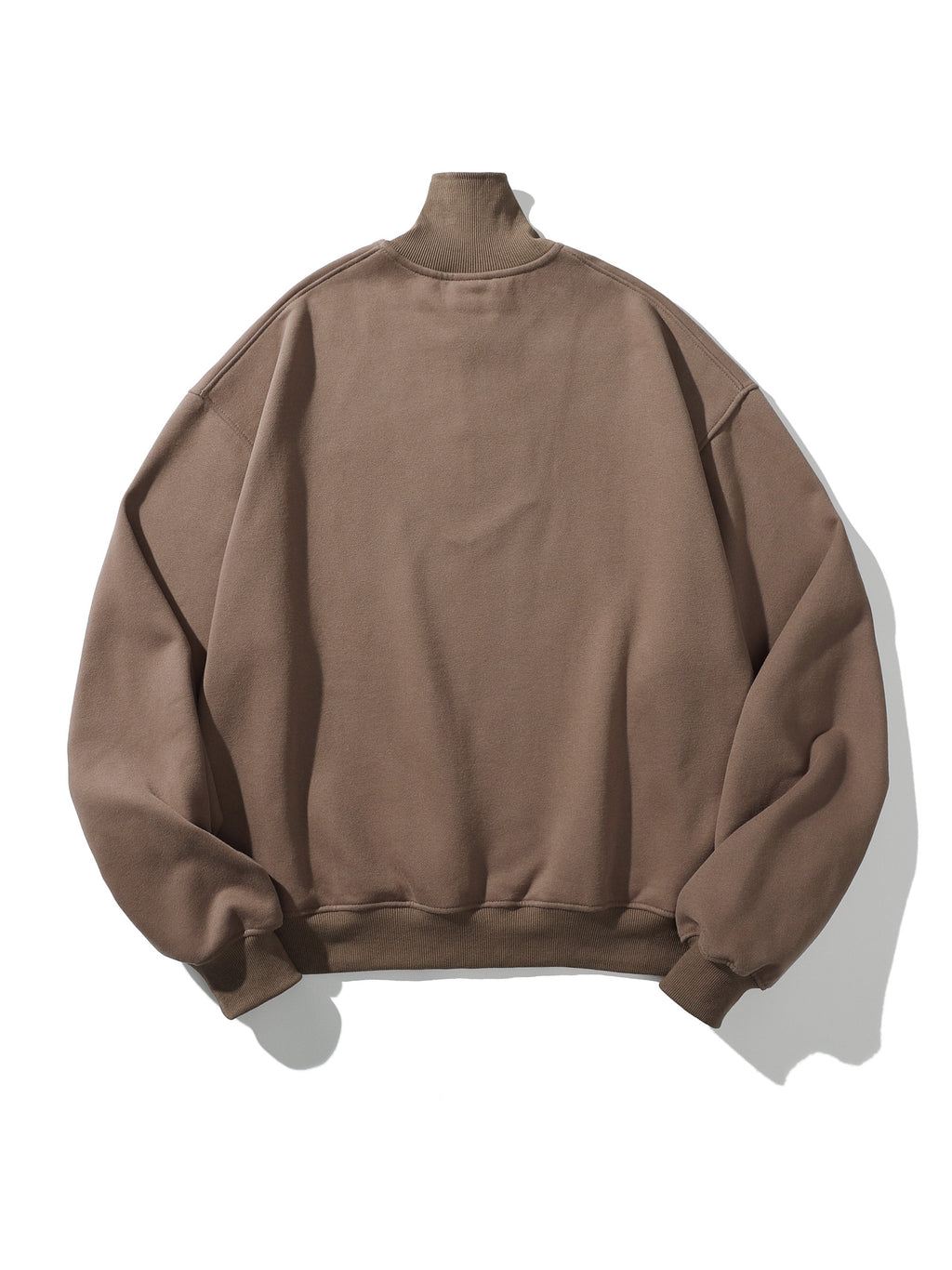 Theo | Unisex Half Zip Sweatshirt | Oversized Retro Collar Style-Eltrendio