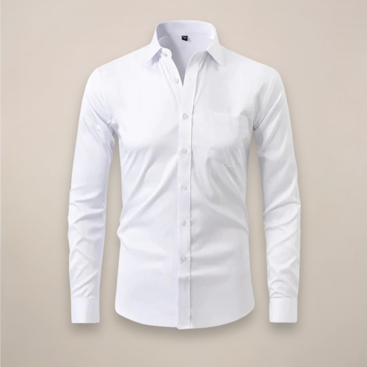 Thomas | Men’s Button Front Shirt | Collared Wedding Shirt-Men Shirt-Eltrendio