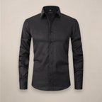 Thomas | Men’s Button Front Shirt | Collared Wedding Shirt-Men Shirt-Eltrendio