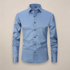 Thomas | Men’s Button Front Shirt | Collared Wedding Shirt-Men Shirt-Eltrendio