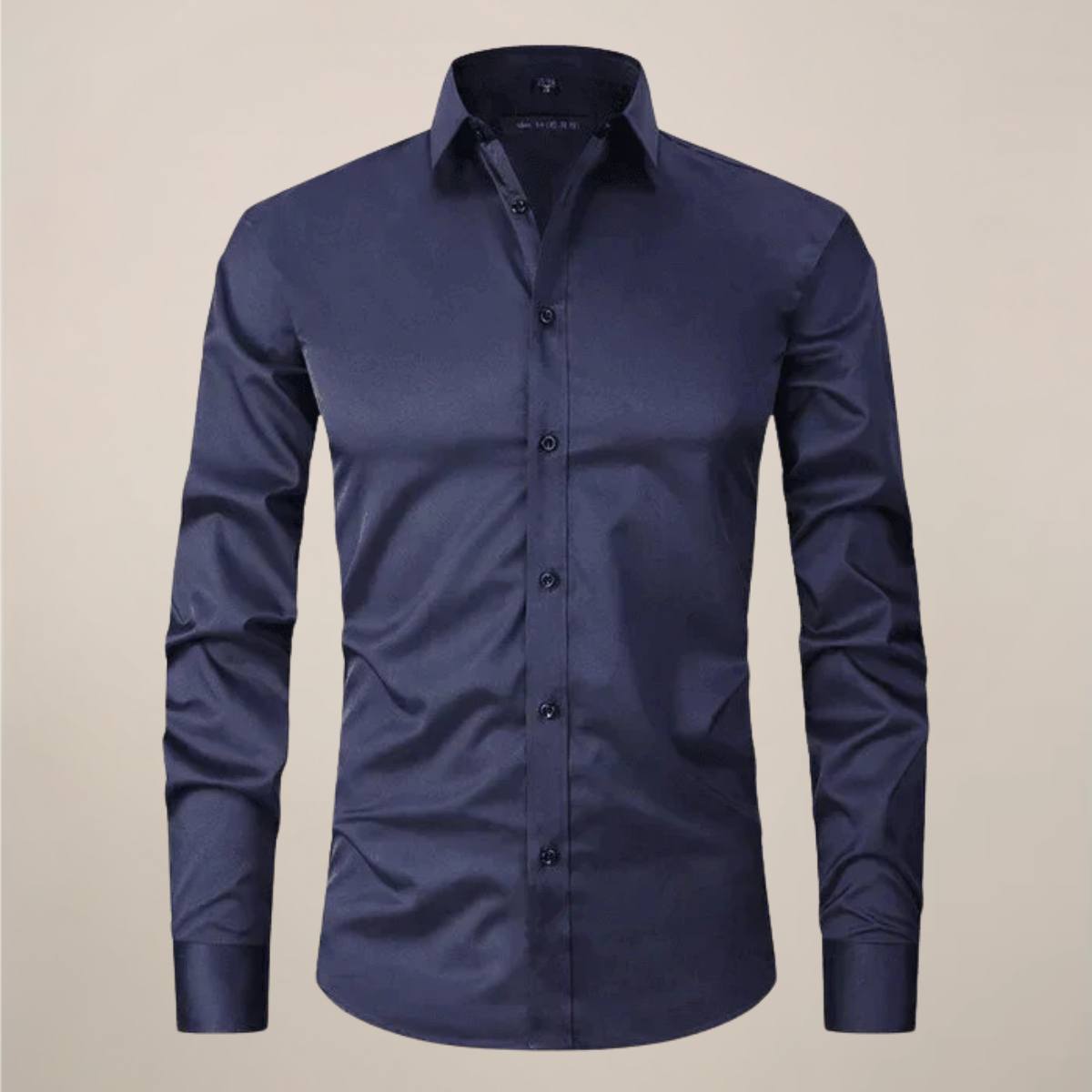 Thomas | Men’s Button Front Shirt | Collared Wedding Shirt-Men Shirt-Eltrendio