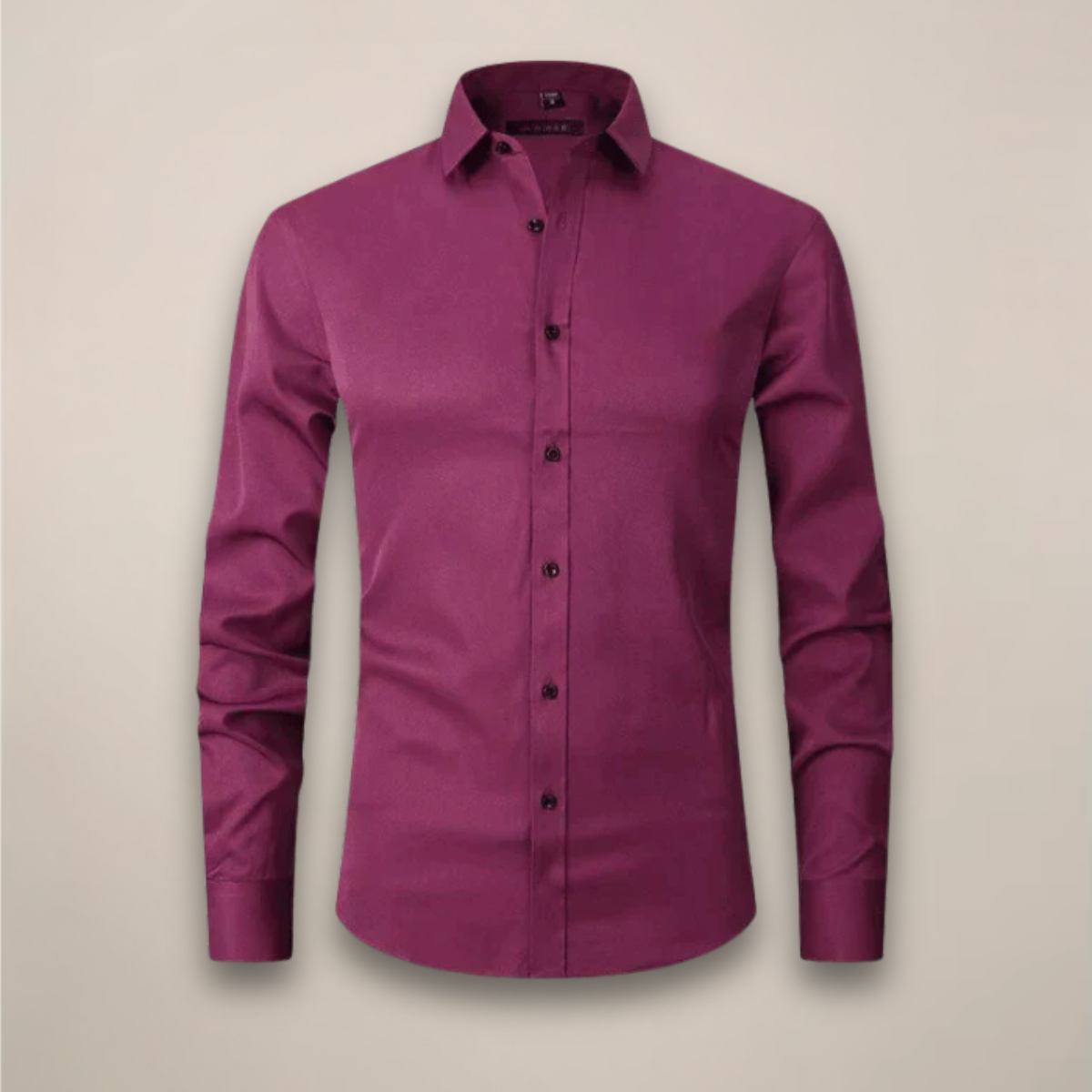 Thomas | Men’s Button Front Shirt | Collared Wedding Shirt-Men Shirt-Eltrendio