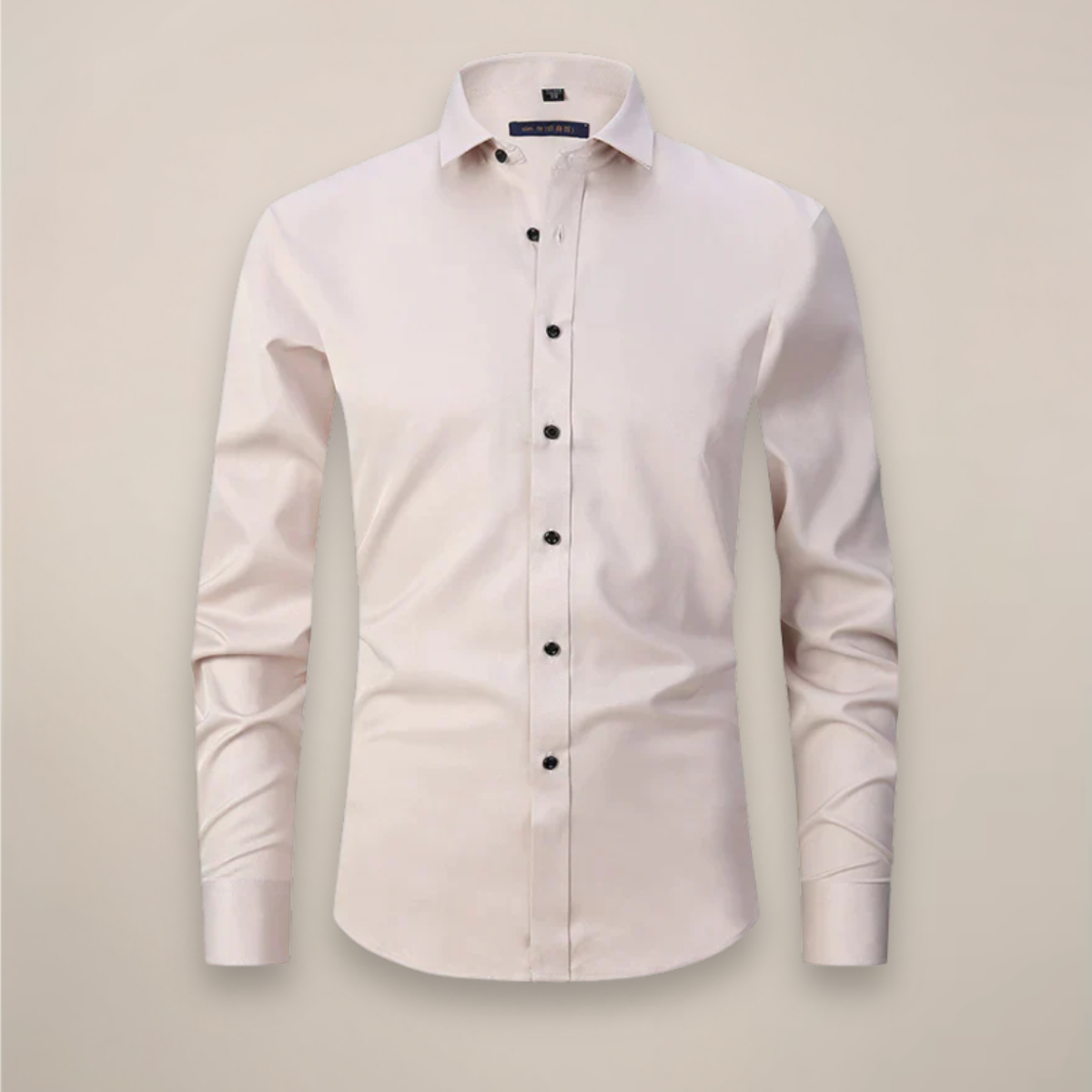 Thomas | Men’s Button Front Shirt | Collared Wedding Shirt-Men Shirt-Eltrendio
