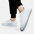 Weston | Men’s Low Top Sneakers | Lace Up Solid Colour Casual Footwear-Men Shoes-Eltrendio