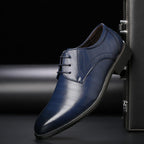 Winston | Men's Derby Shoes | Lace Up Business Formal Footwear-Men Shoes-Eltrendio