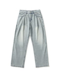 Zane | Men's Baggy Jeans | Pintuck Wide Leg Y2K Style-Eltrendio