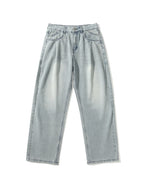 Zane | Men's Baggy Jeans | Pintuck Wide Leg Y2K Style-Eltrendio