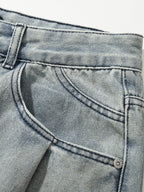 Zane | Men's Baggy Jeans | Pintuck Wide Leg Y2K Style-Eltrendio